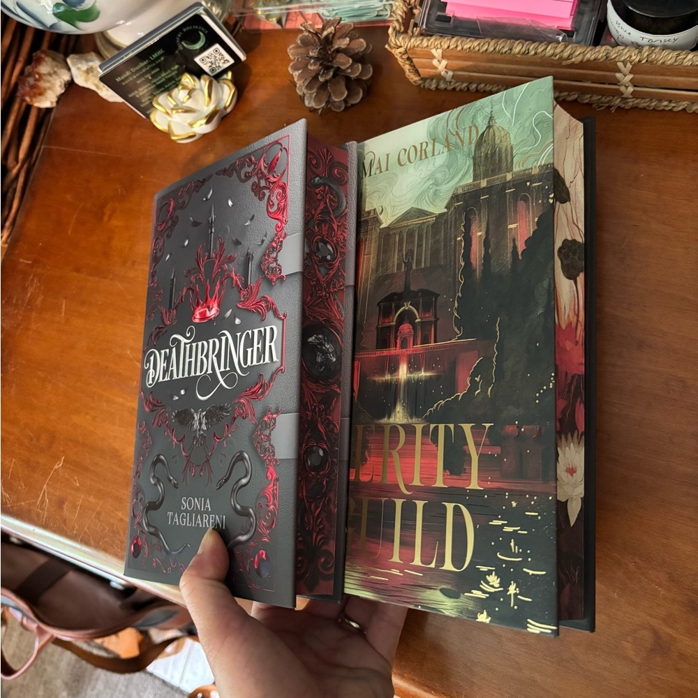 Fairyloot special edition books Verity Guild Deathbringer
